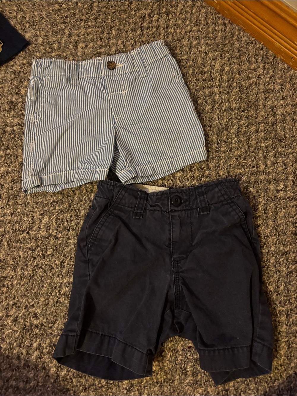 Two shorts: Gap 12-18 and Carters 12